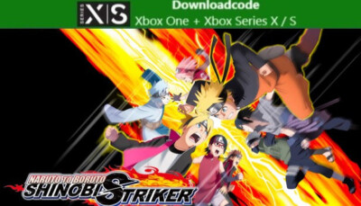 NEU für XBOX One Series X S Spiel Naruto to Boruto Shinobi Striker Game Key Code