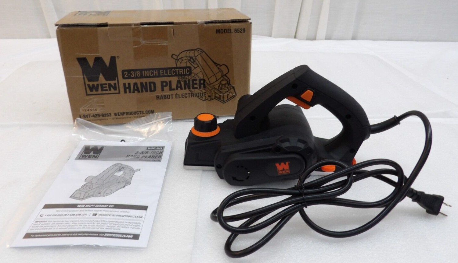 WEN 6528 3.8Amp 23/8" Corded Electric Hand Planer eBay