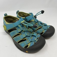 Keen Boys Youth Blue Green Newport H2 Waterproof Hiking Sandals Size 2
