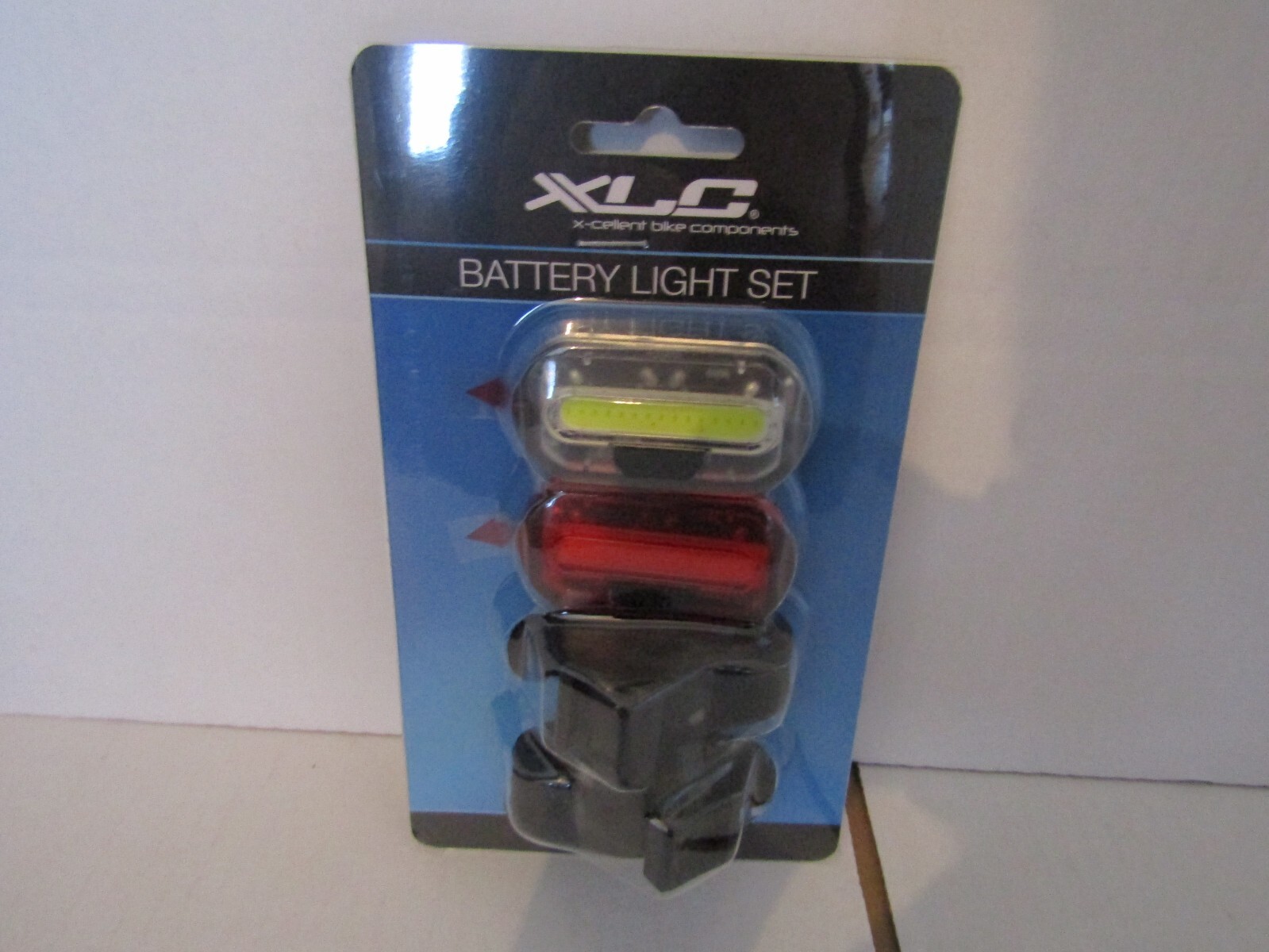 XLC Light Set Bicycle Front Rear CL-E13 Cycling Black Bright LED Flash Bike Safe