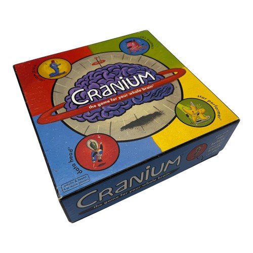 Cranium Brain Board Game 1998 2002 Family Fun