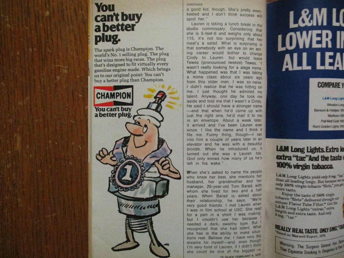 Feb 4, 1978 TV Guide Maga(THE LOVE BOAT/LAUREN TEWES/NICOLA PAGETT/ANNA  KARENINA