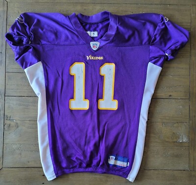 【NFL】reebok Vikings ゲームシャツ　リーボック #18 Adrian Peterson Minnesota Vikings Black Stitched NFL Reebok Jersey