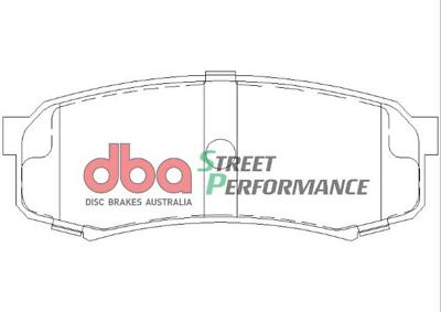 Disc Brakes Australia Rear Street Performance Brake Pads