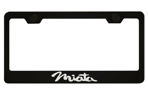 Black License Plate Frame for Miata - 第 1/1 張圖片
