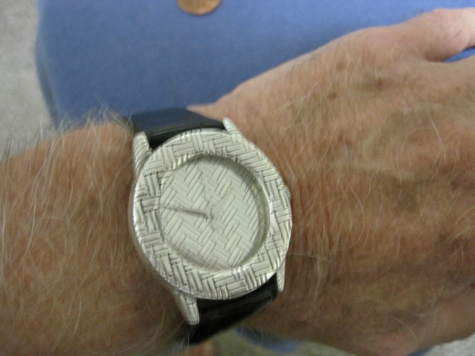 #160  unisex sterling silver JOHN HARDY  quartz watch - Image 3 of 4