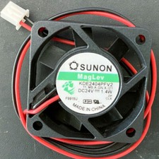 For SUNON KDE2404PFV2 2pin cooling fan 4010 4CM 24V 1.4W 40X40X10MM