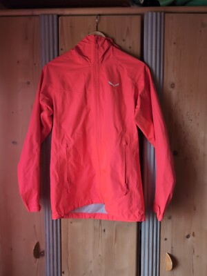 Dünne Jacke Salewa Powertex Gr. 36, Pink-Rose-Red