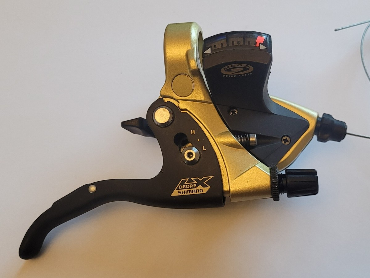 Shimano Deore LX STI M570 Gold brake/shifter left/ right+ rear