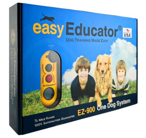 E-Collar Educator EZ-900/EZ-902 Zaawansowany system szkolenia psów 1/2 mili 1 pies plus - Zdjęcie 1 z 6
