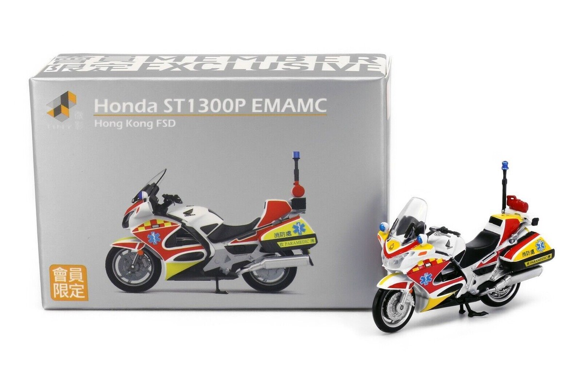 TINY 1/43 ST1300P HKFSD EMAMC ( White ) Member Exclusive NEW in