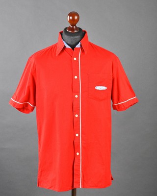 tommy jeans red shirt
