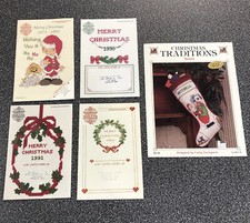 Lot Of 4 Counted Cross Stitch Christmas Booklets Designs By Gloria Pat 1 Extra