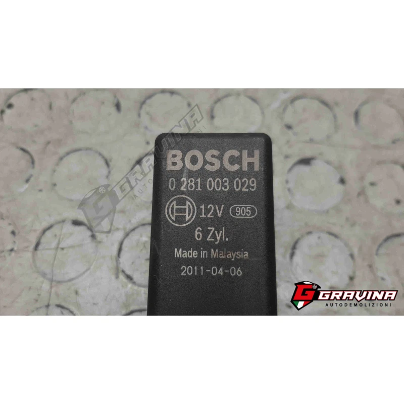 0281003029 4E0907282A CENTRALINA PRERISCALDAMENTO CANDELETTE AUDI A5 8T 3.0TD 20 - Immagine 3 di 4