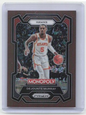 2023-24 Panini Prizm Monopoly #5 Dejounte Murray Brown #/249