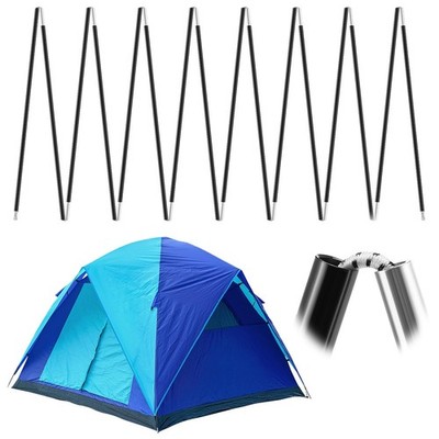 Aluminum Tent Poles Replacement  PreAssembled Tent Poles Stakes, Fits Both Fe...