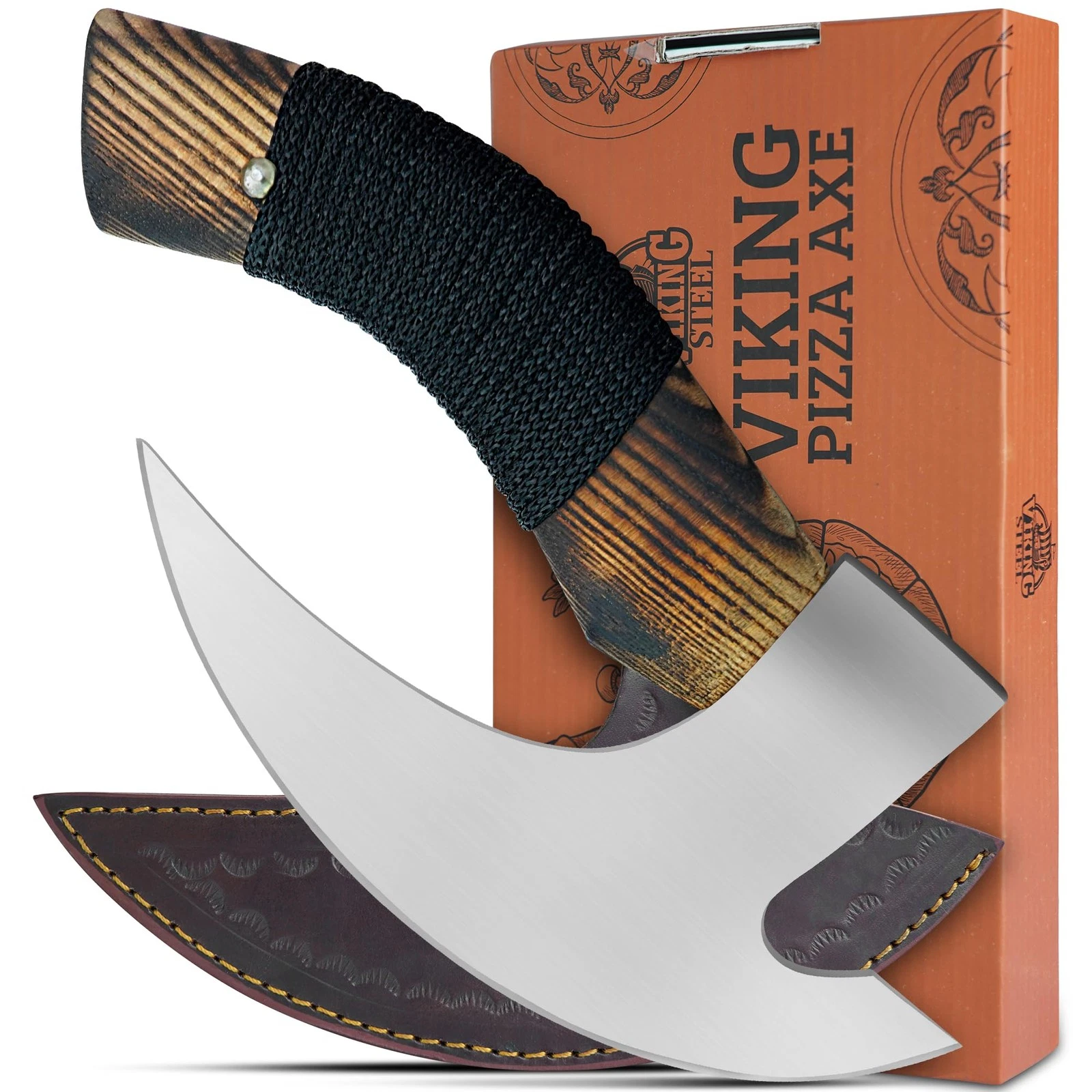Viking Pizza Cutter Axe – Heavy-Duty Pizza Slicer with Sharp Blade & Wooden H...
Opens in a new wind