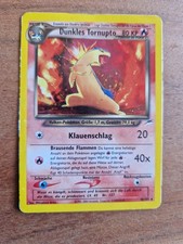 Vintage Dunkles Tornupto Rare Holo Pokemon Karte