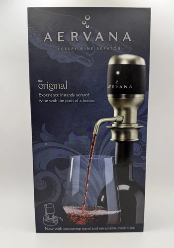 Aervana Luxury Electric Wine Aerator Dispenser- Enhanced Aromas And Flavors 