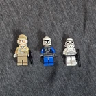 LEGO Minifigures Star Wars Lot Of 3 Plus Accessories