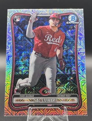 2026 Bowman Chrome Baseball Sal Stewart (RC) #6 Mojo Refractor