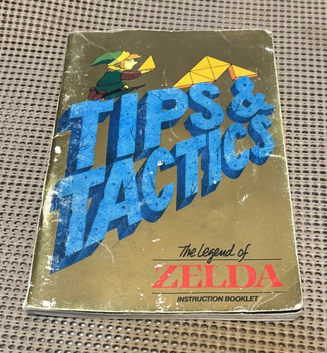 Nintendo NES The Legend of Zelda Tips & Tricks Instruction Booklet