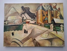 Excellent!! Large oil Painting canvas, surrealist, Expressionism , Belarusian.