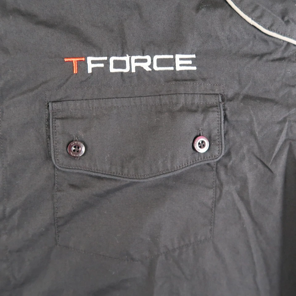 Vintage Oakley BFGoodrich Tires TFORCE Toyota Mechanics Shirt Men's Sz L Black - Image 3 of 4