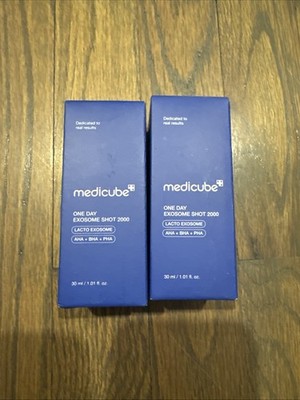 2pack Medicube Exosome Shot Serum 2,000 PPM for Pore Care & Skin Texture