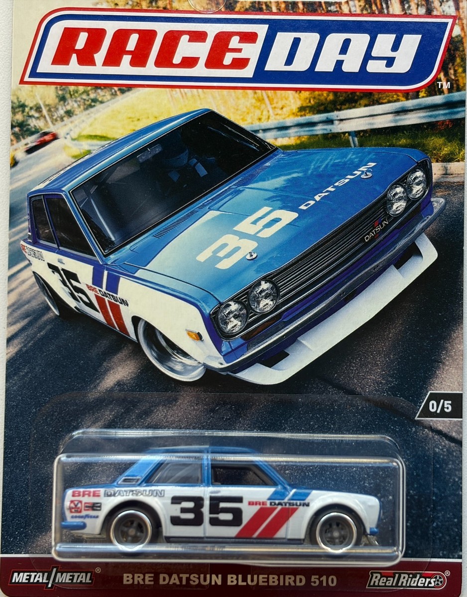 2017 Hot Wheels Car Culture Race Day , BRE Datsun 510 Bluebird