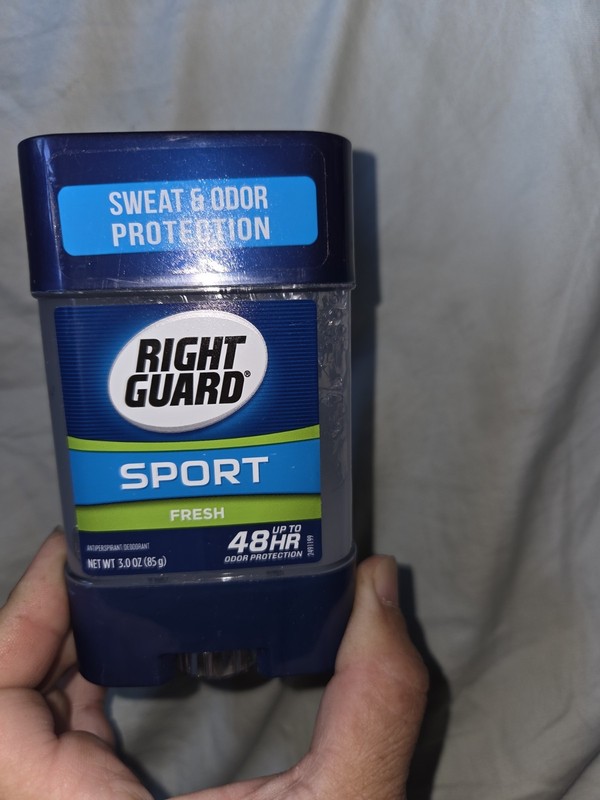 Right Guard, Sport Antiperspirant Deodorant Gel Fresh, 3 Oz
