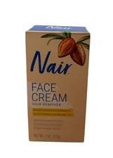 Nair Hair Remover Moisturizing Face Cream Sweet Almond Oil 2oz Face Hair Remove