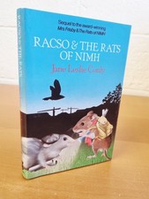 JANE LESLIE CONLY Racso & the Rats of Nimh - 1st ed 1986 in dust jacket