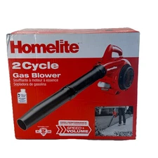 Homelite UT09526 150mph 26cc 400 CFM 2-Cycle Handheld Gas Blower - Red