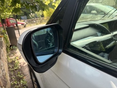 Honda Elysion White Front Left Passenger Wing Mirror 2007 Gen 1 Facelift 2004-13