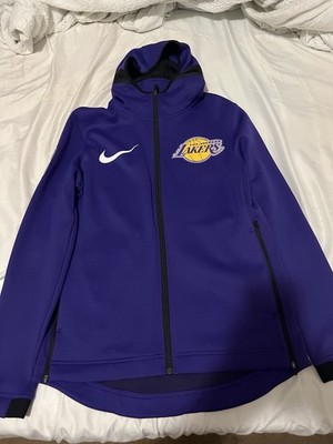 Nike NBA Los Angeles Lakers Men's Basketball Jacket Purple Black