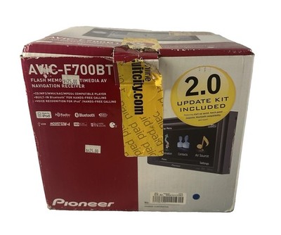 Pioneer AVIC-F700BT 2 DIN GPS USB HD Radio CD Player Multimedia Receiver VG