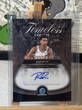 Ryan Dunn 2025-26 Bowman Basketball Timeless Touch AUTO Rookie Suns MR1