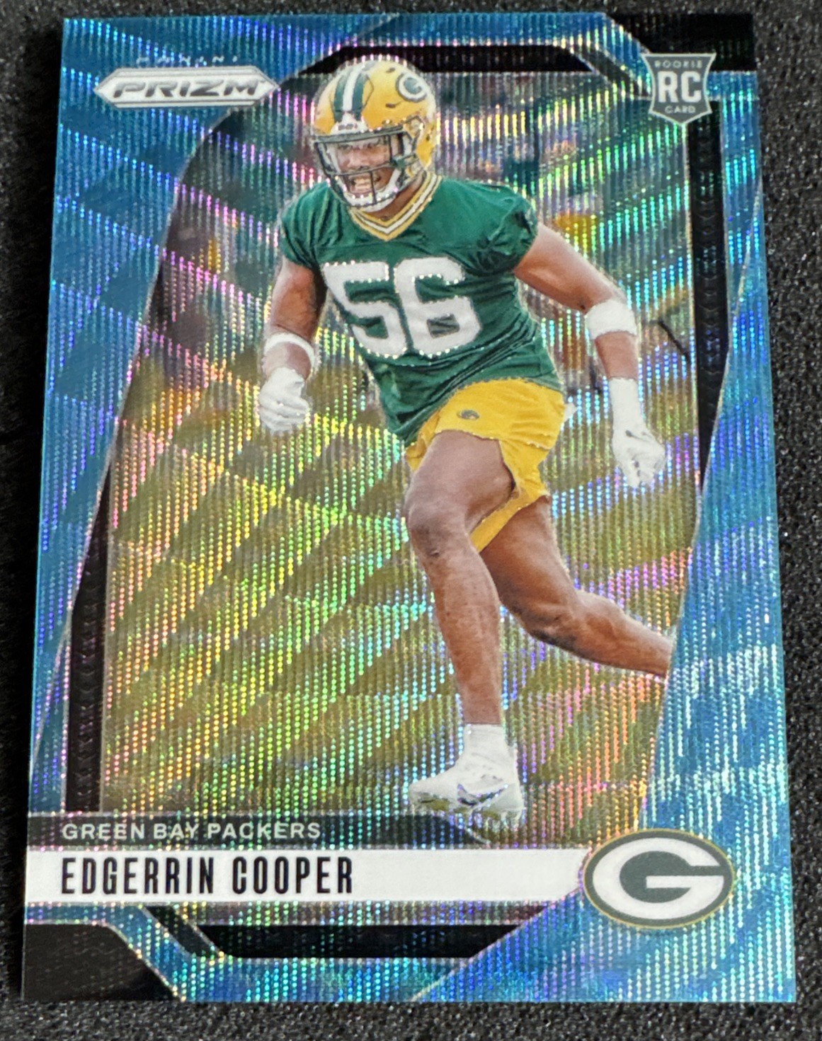 2024 Prizm Edgerrin Cooper Blue Wave /230 RC Packers Rookie #331 📈 🔥