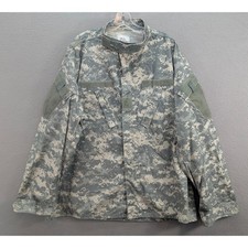 US Military ACU Digital Camo Combat Uniform Coat XL-Long Ripstop Tactical Jacket