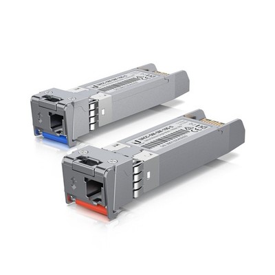 0810010076960 Ubiquiti SFP+ UACC-OM-SM-10G-S-2 Single-Mode Fiber LC-Simplex (2er
