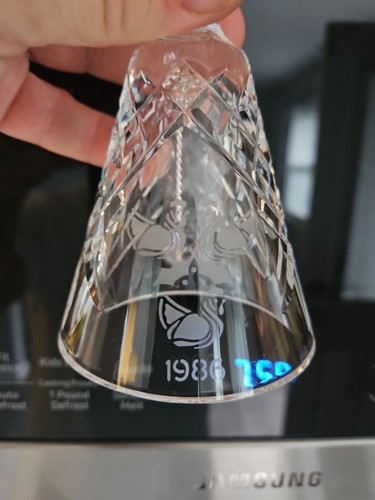 Waterford Crystal 12 Days of Christmas Bells Set Of 10 - Picture 5 of 11