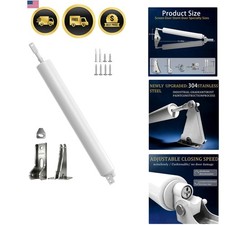 Heavy Duty Storm Door Closer, SUS 304 Stainless Steel Components Adjustable...