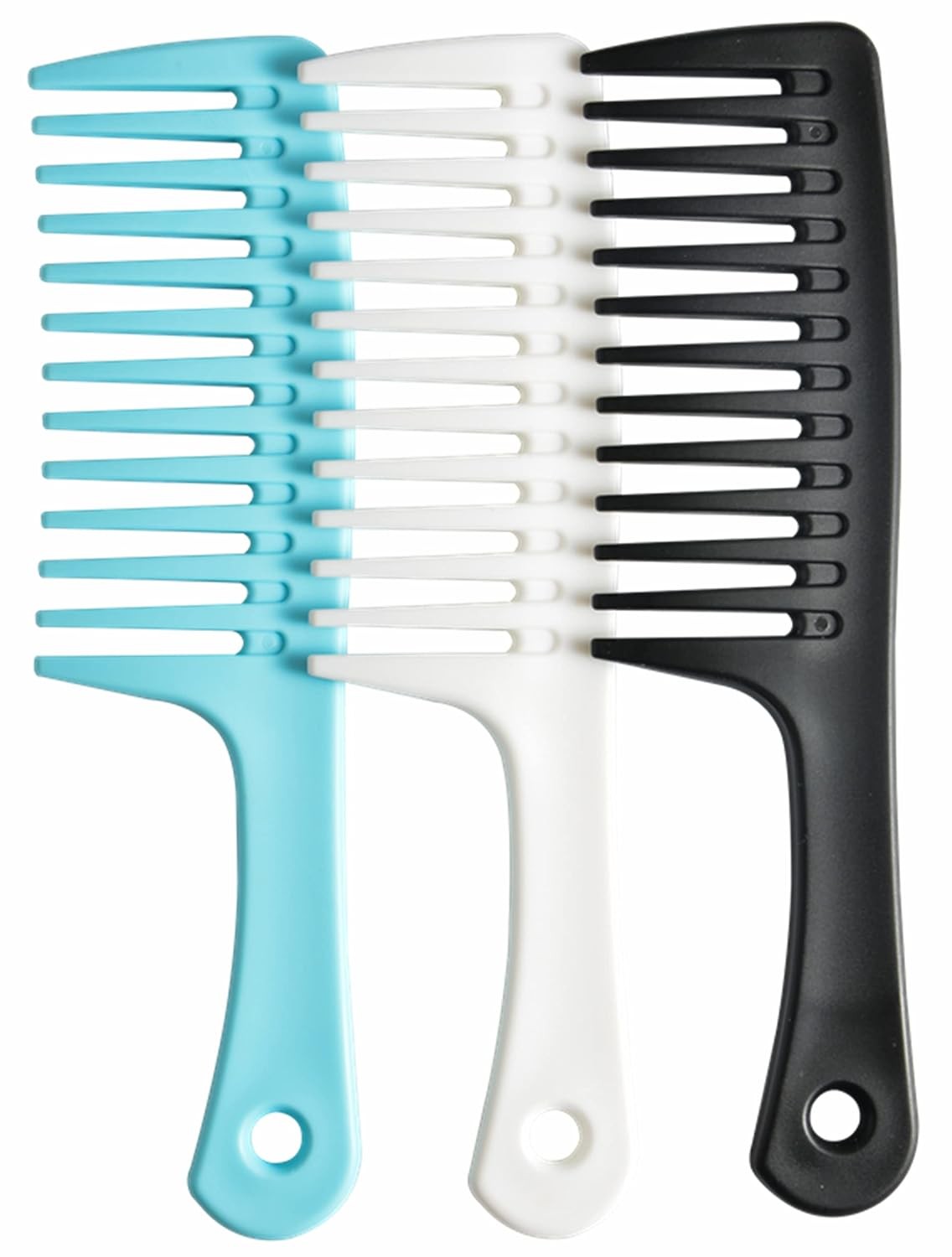 Wide Tooth Detangling Comb, Durable Styling Brush for Curly, Long and Wet Hair 