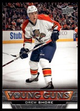 2013-14 Upper Deck Young Guns Drew Shore Rookie Florida Panthers #221