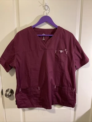 Women’s Med Couture EZ flex Maroon With Pink Size XL - Image 1 of 4