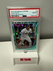 Juan Soto 2025 Bowman Chrome Aqua Raywave Refractor /199 #22 Mets PSA 10