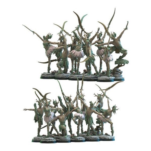 Elfen Mori - *Maskentanz* Tänzerinnen Krieg