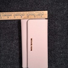 Michael Kors Sheila Satchel Crossbody & Jet Set Wallet Powder Blush NWT 23