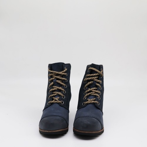 Sorel Damen Stiefeletten Leder Dunkelblau Größe: 40.5 - Bild 2 von 6